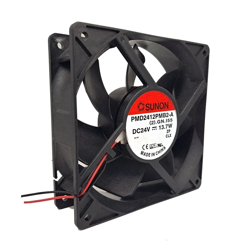 PMD2412PMB2-A(2). GN (2).GN.I55 13,7 w 24 V CC 3800 rpm volumen de aire ventilador de refrigeración incorporado 12038 120*120*38 MM