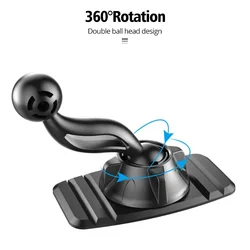 Soporte Magnético Coche 360° – Cabezal Bola 17mm para Teléfono