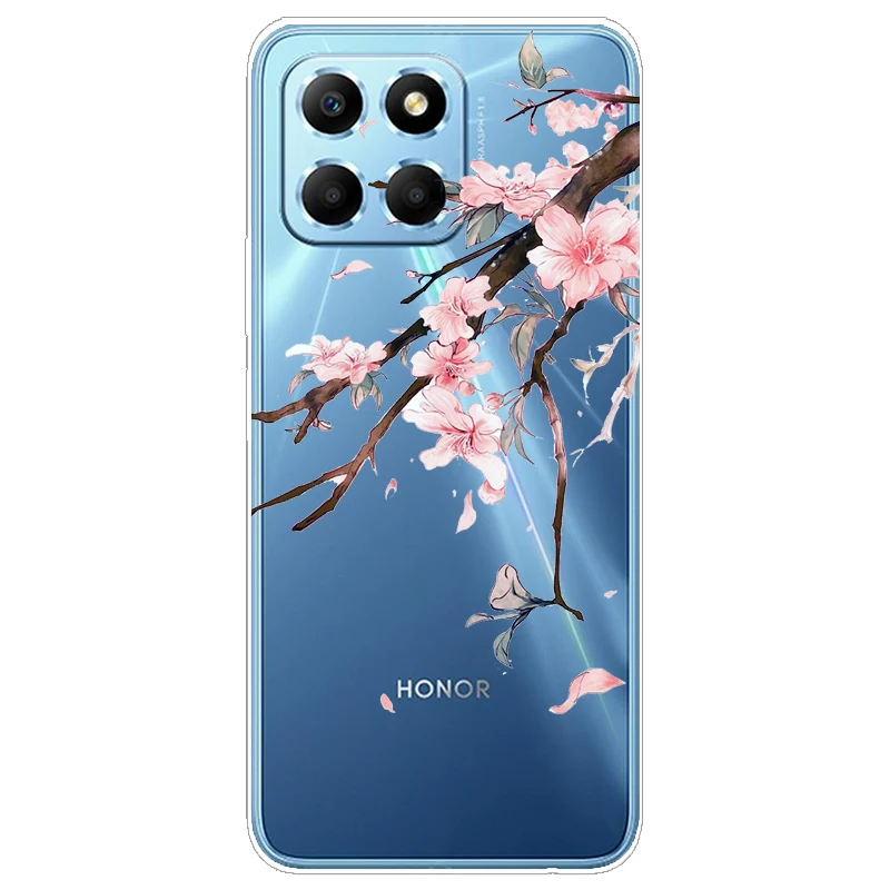 Funda de silicona para Honor X6, carcasa transparente de TPU suave para Huawei Honor X6S 2022, Funda transparente de 6,5 pulgadas VNE-LX1 - imagen 4
