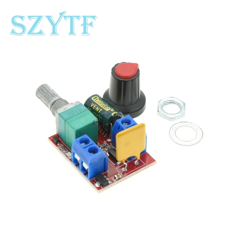 Regulador de Motor PWM DC, interruptor de Control de velocidad, 5V-35V, 5A, función de interruptor, atenuador LED - imagen 4
