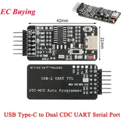 Programador USB-C a UART STC ISP TTL – Microcontroladores