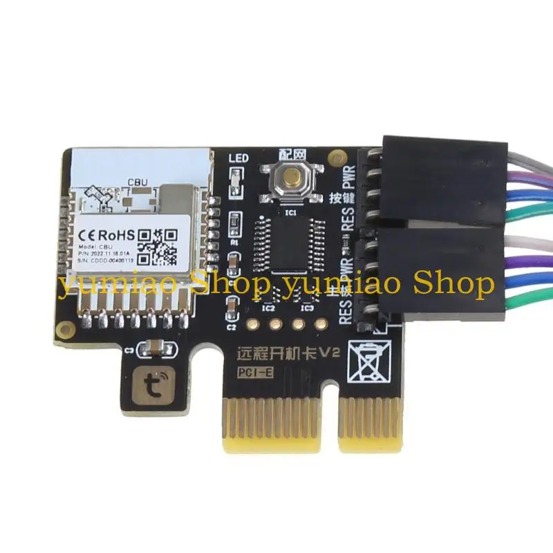 587b conmutadores wifi módulos wifi interruptores controlados controlados PCIe para PC computadora - imagen 2