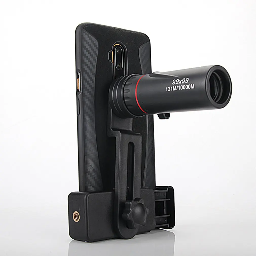 Adaptador de binoculares para telescopio, accesorios especiales, Conector de soporte de Clip, compatible con teléfono móvil, soporte para Binocular, observación Monocular - imagen 3