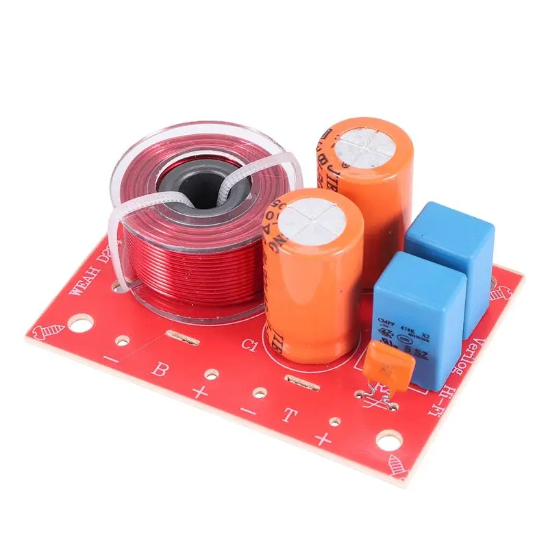 A28Q-2Pcs 2 vías 80W Diy circuito de filtro de altavoz divisor de frecuencia de graves agudos Home Theater filtro cruzado de Audio estéreo Hifi - imagen 2