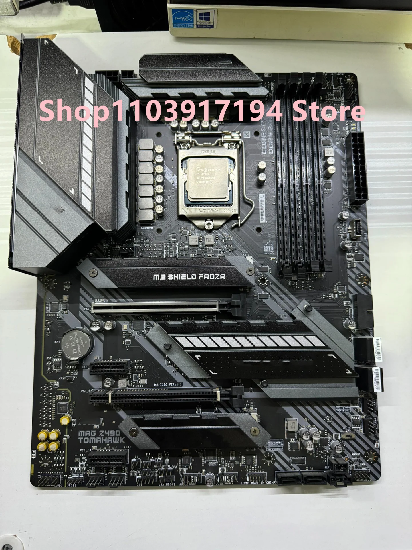Placa base MAG Z490 TOMAHAWK - imagen 2