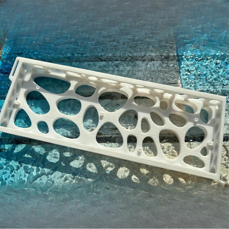 Carcasa de teclado hueco de queso, funda de teclado mecánico con personalidad impresa en 3D personalizada Fdm para juegos Holomad60/wootingm6l/hm66 - imagen 2