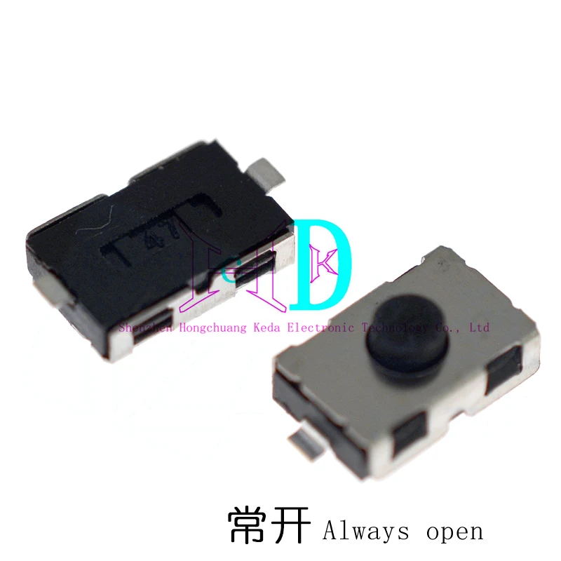 20 piezas-Botón de silicona de 4x6x2,5, Interruptor táctil de espinillas normalmente cerrado, botón táctil de silicona con parche de 2 pines, cabeza azul normalmente abierta - imagen 3