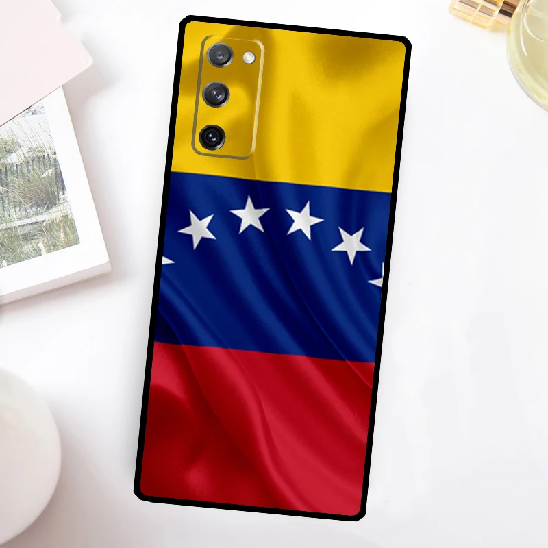 Funda Venezuela Venezuelan con bandera para Samsung Galaxy S24 Ultra S21 S22 S23 Plus S20 FE S8 S9 S10 Note 10 20 Ultra - imagen 2