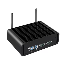 Mini PC Industrial Sin Ventilador Intel N100 con Ethernet y RS485