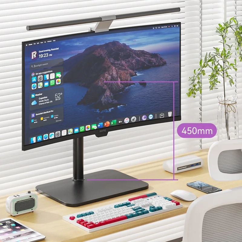 Brazo de monitor HILLPORT: soporte ajustable para pantallas de 14 a 43 pulgadas, giro de 360 grados, capacidad de 15 kg, montaje en escritorio DZ2011 - imagen 5