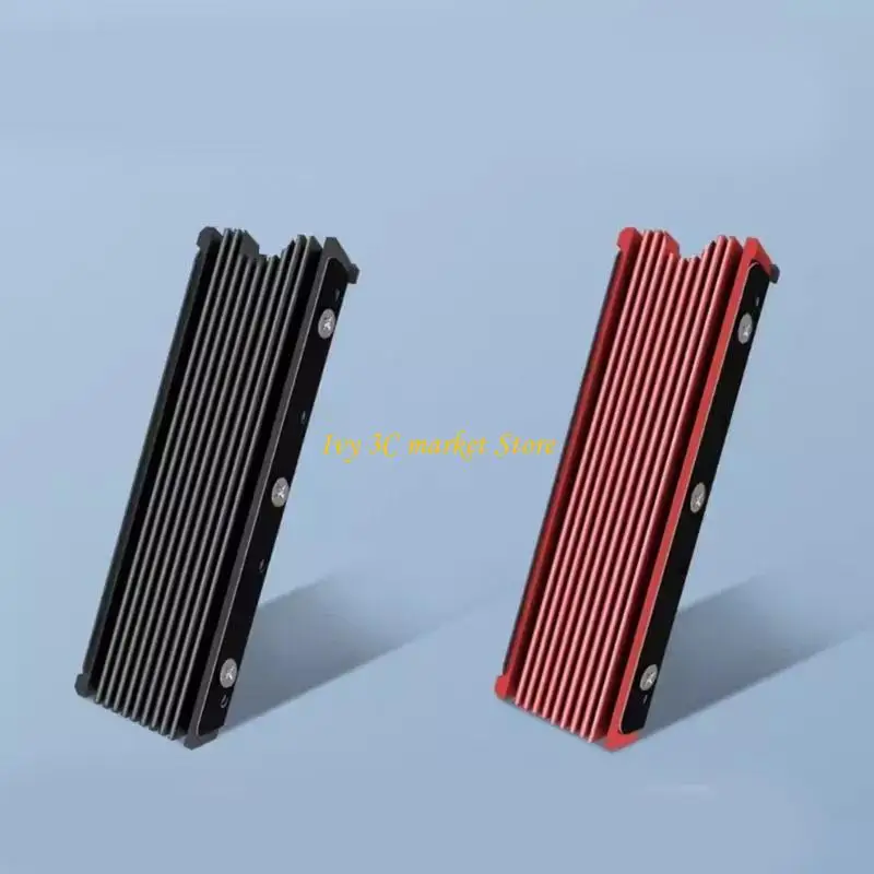 D7YC M.2 NVME 2280 Disco disco sólido Almohadilla aluminio aluminio aluminio doble - imagen 5