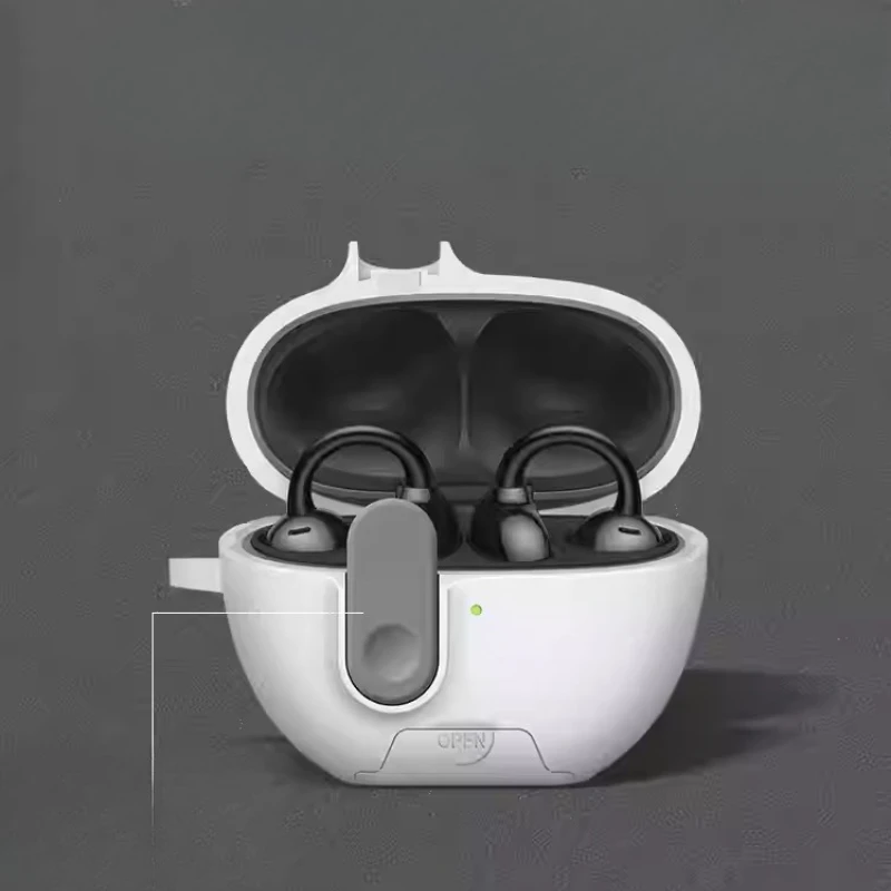 Nuevo para Huawei Freeclip funda con cerradura de seguridad y soporte para teléfono pieles de arenisca funda para auriculares Huawei Freeclip funda para auriculares - imagen 2