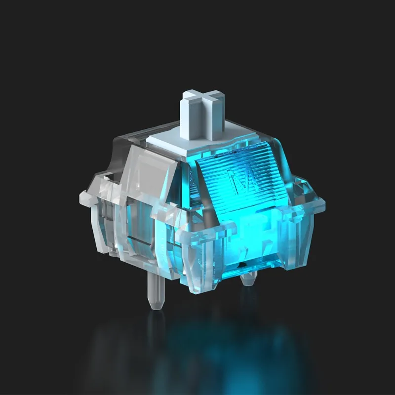 Eje magnético con temática de aguas profundas, eje magnético lineal, personalización de taponamiento constante en caliente, eje magnético RGB, regalo de tejido transparente