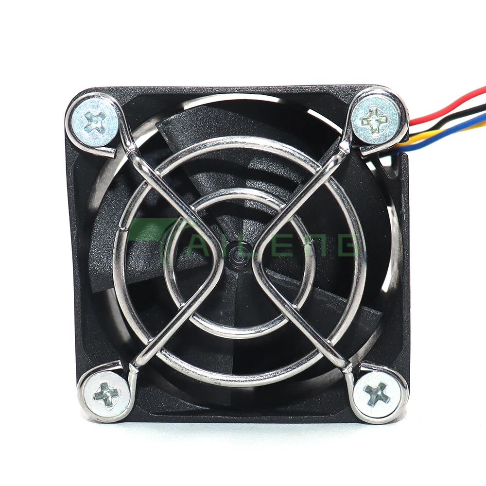 Potente ventilador de refrigeración de 40mm y 4cm con red protectora 4028 12V 1A DBTB0428B2G 40*40*28mm rodamiento de bolas doble 4 cables 4 pines PWM - imagen 4