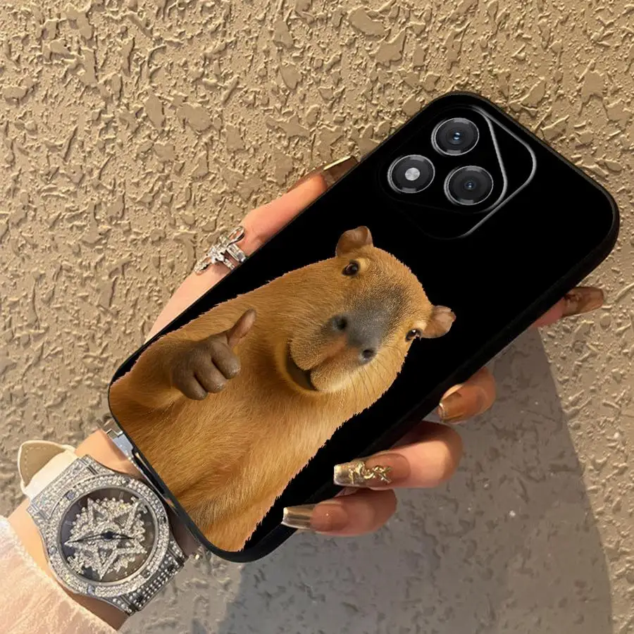 Funda Protectora para Teléfono Honor X5b 90 X6 X9a 200 400 Lite X7 Magic5Lite X8 8X 70 Capibara Linda - imagen 4