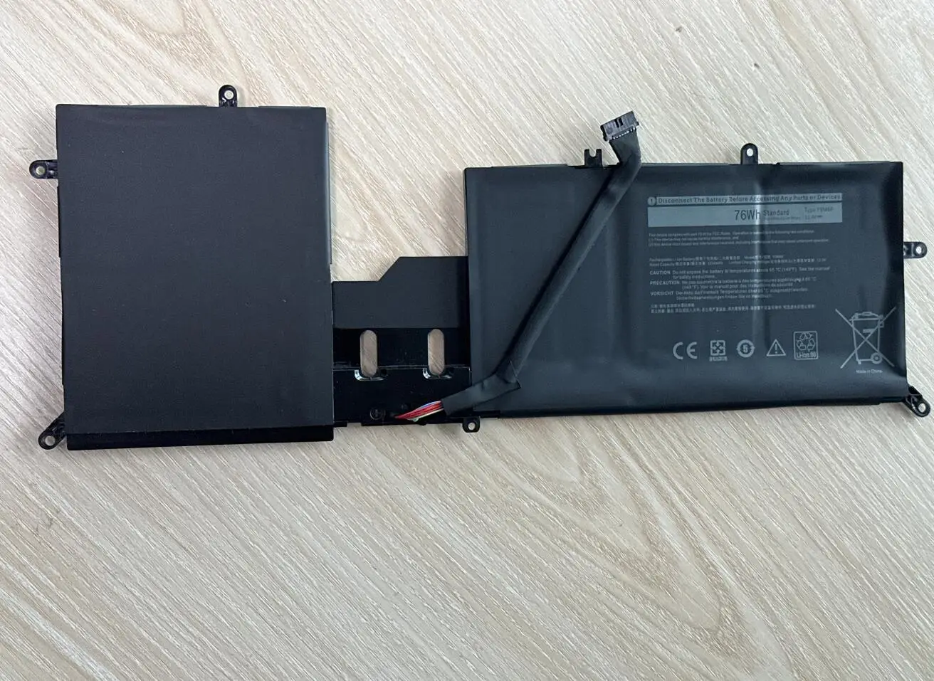 Batería de ordenador portátil Y9M6F para Dell Alienware M15 M17 R2 P87F P41E ALW15M C7XD9 R4958W P41E001 P87F001 11,4 V 76Wh - imagen 4