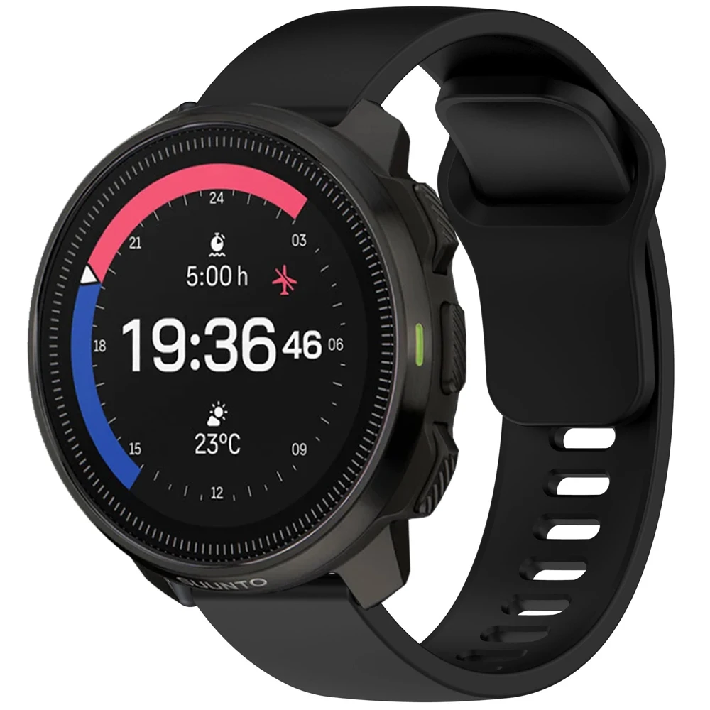 Correa de 20mm 22mm para SUUNTO RACE S/OCEAN/VERTICAL/5 9 PEAK PRO Correa de silicona para reloj COROS PACE 3 2 APEX 2 Pro Correa - imagen 3