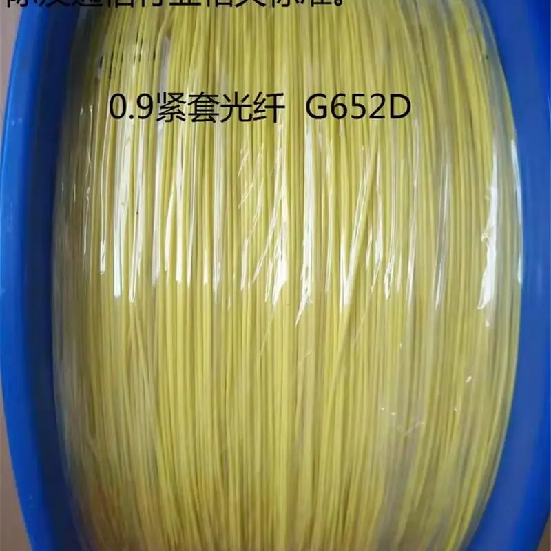 Cable de fibra óptica 2500mtr 0,9mm apretado G652D cable de color monomodo rojo negro amarillo voilet Rosa Aqua cable 2,5 km/rollo ELINK - imagen 3