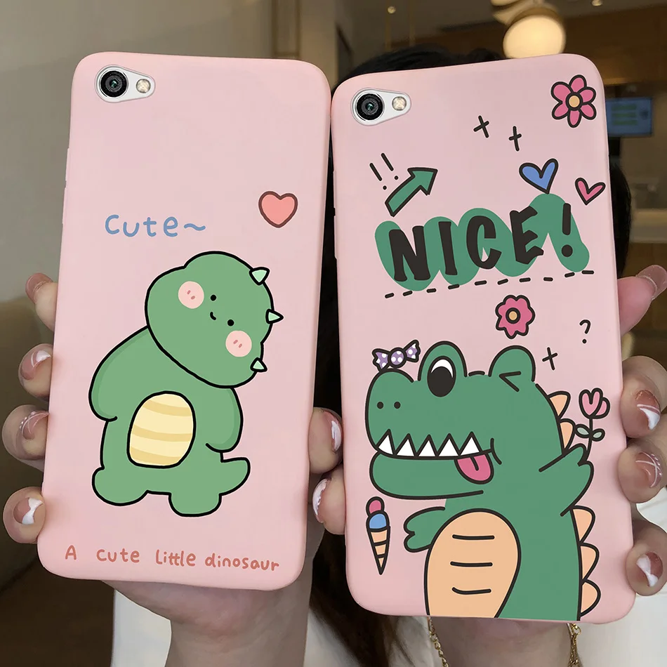 Funda protectora para teléfono Xiaomi Redmi Y1 Lite, carcasa mate de silicona suave con patrón divertido para Redmi Y 1 Y1lite RedmiY1 - imagen 4