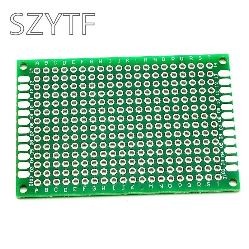 2x8 3x7 4x6 5x7 6x8 7 7x9 8 8x12 9 9x15cm verde PCB doble Panel de tablero de prototipo Universal Kit de Protoboard - imagen 4