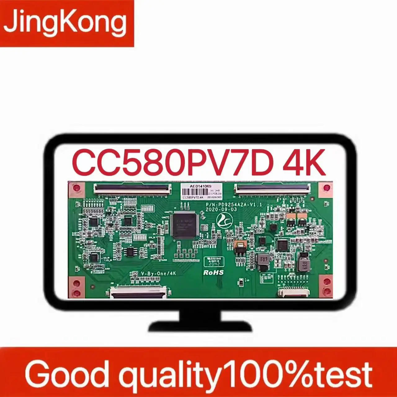 Para PD9254A2A-V1.1 PD9254A2A-V1.3 CC580PV7D CC580PV5D CC500PV7D CCD 500PV5D 4K placa lógica recién actualizada de 58 pulgadas y 50 pulgadas