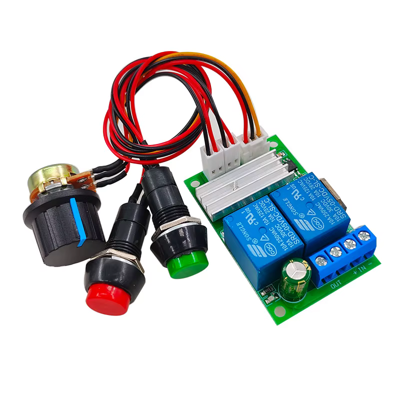 Controlador PWM Motor DC bidireccional con marcha adelante y atrás - imagen 3