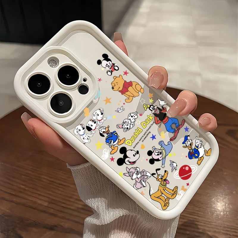 Retro Disneies Mickey nueva funda de teléfono para Vivo V40 V30 V30e V29e V29 V27 V27e V25 V20 V21 X100 X90 X80 X70 S1 Pro 4G 5G - imagen 4