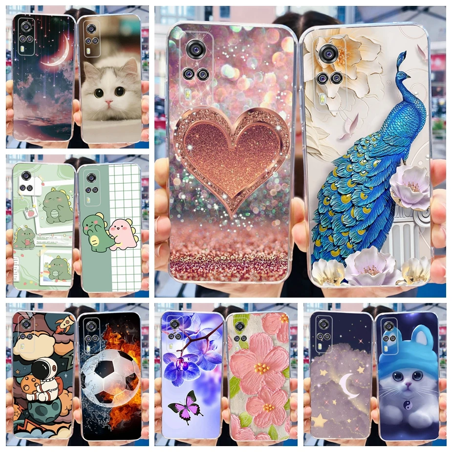 Funda de silicona suave para Vivo Y31, carcasa pintada con estilo, Y51, 4G, VivoY31, Y51, 2020, diciembre, V2030