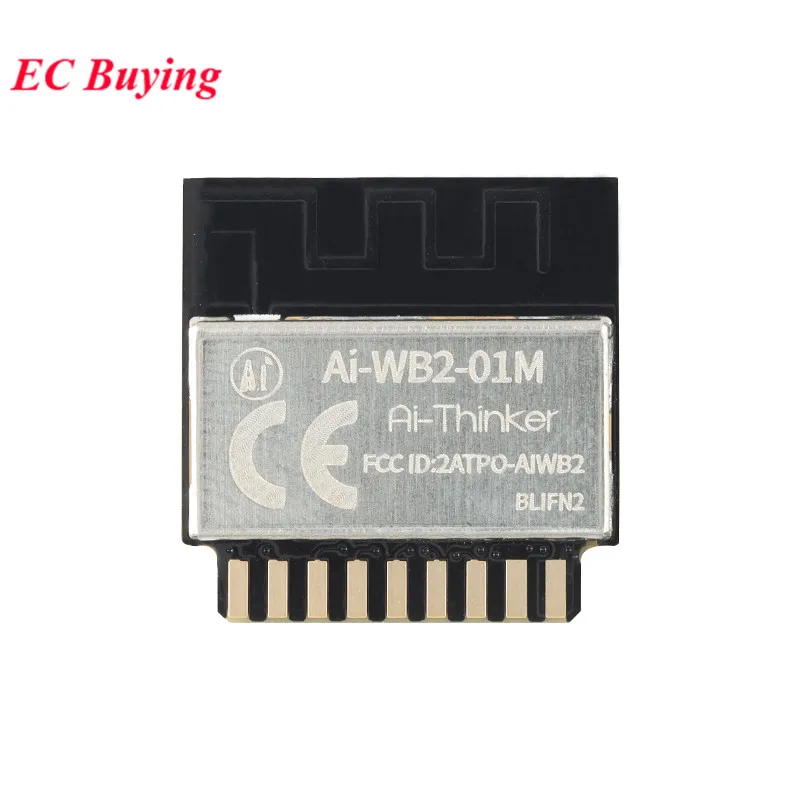 5 uds/1 unidad Ai-WB2-01M Ai-WB2 2,4G WiFi + BLE 5,0 compatible con Bluetooth ESP-01M módulo de puerto serie inalámbrico de malla 2MB Chip BL602 - imagen 3