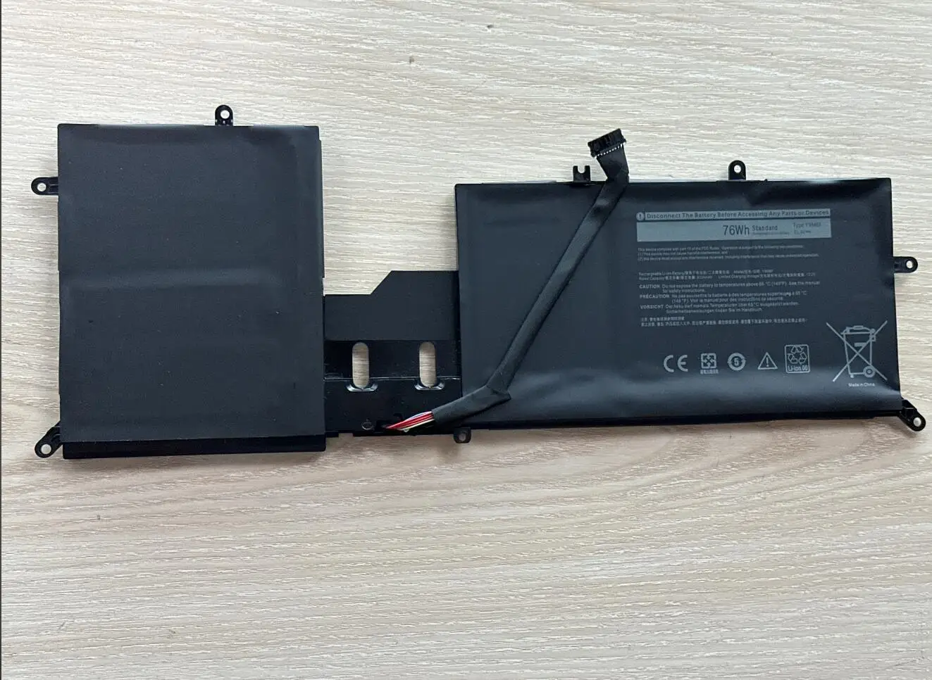 Batería de ordenador portátil Y9M6F para Dell Alienware M15 M17 R2 P87F P41E ALW15M C7XD9 R4958W P41E001 P87F001 11,4 V 76Wh - imagen 2