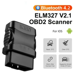 Adaptador ELM327 OBD2 Bluetooth WiFi Lector de Errores de Coche