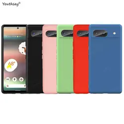 Funda Google Pixel 8A Silicona Líquida Antigolpes Suave Lujo