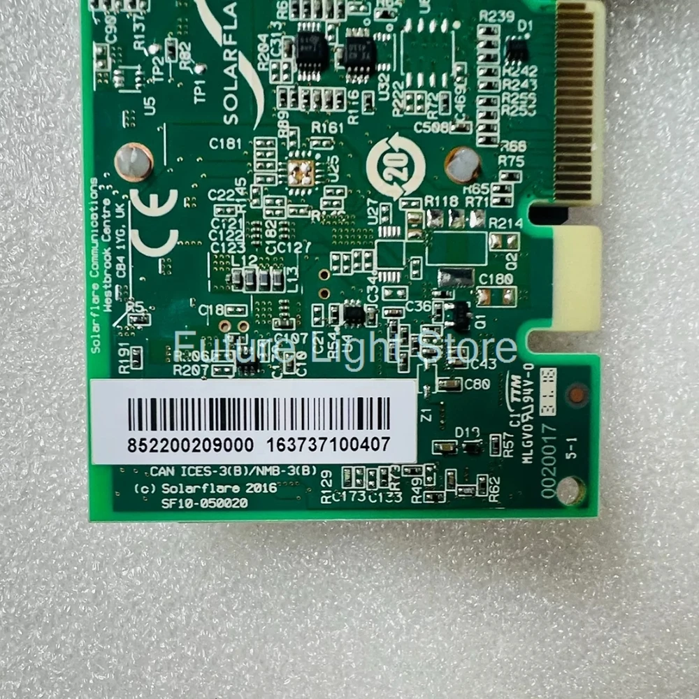 SFN8522 Tarjeta de trabajo de red dual 10G de baja latencia de 10 Gb - imagen 4