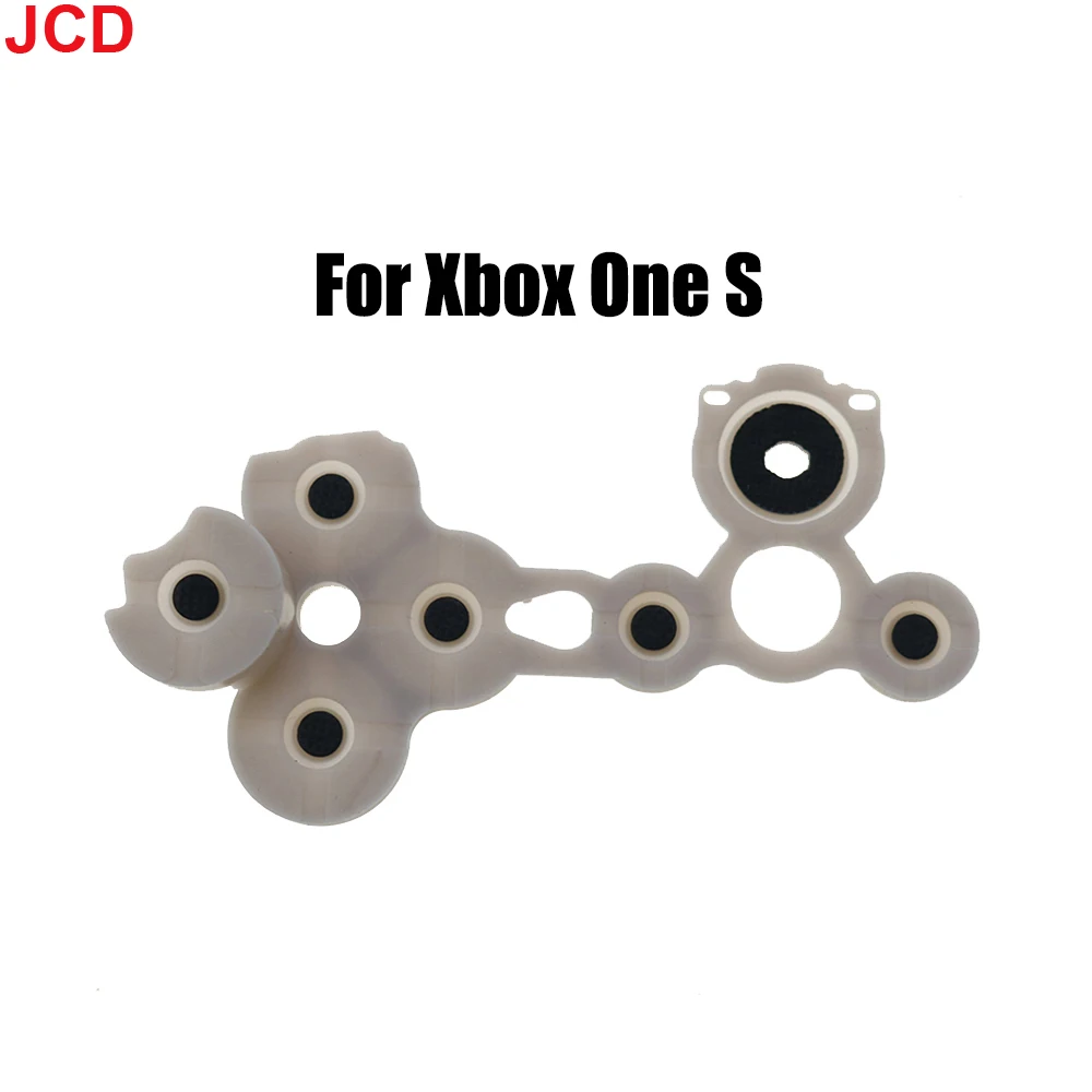 Goma conductora de 1 piezas para Xbox One Slim Xbox Series S X, almohadilla de botón para mando, pegamento conductor, accesorios de reparación de Gamepad - imagen 4