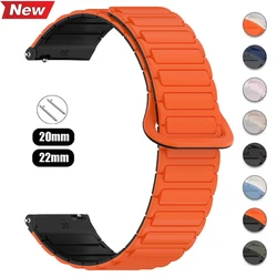 Correa Magnética Silicona Samsung Galaxy Watch 7/6/5 Pro – 22 mm