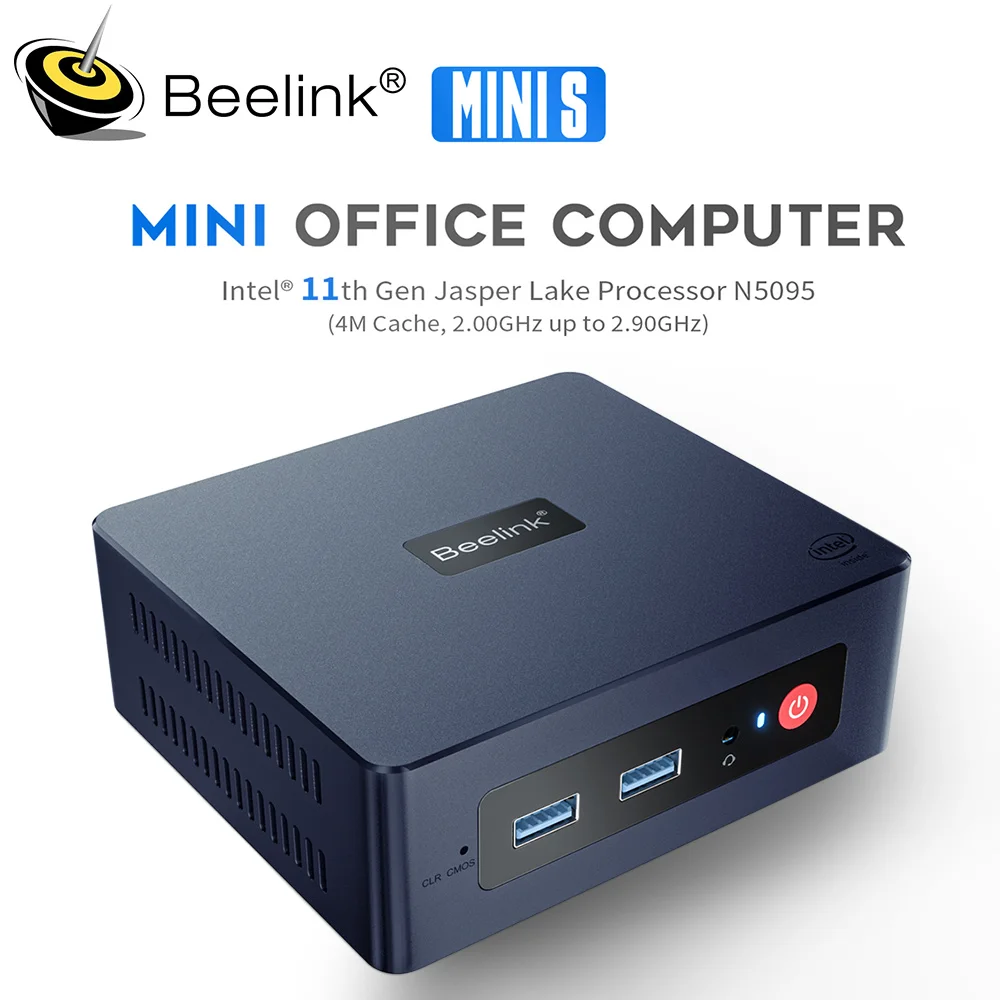 Beelink Mini S12 Pro Intel 12th N100 S13 N150 Intel 11th N5095 Mini PC 8GB 128GB 256G SSD N95 computadora de juegos de escritorio VS SOYO M2 - imagen 4