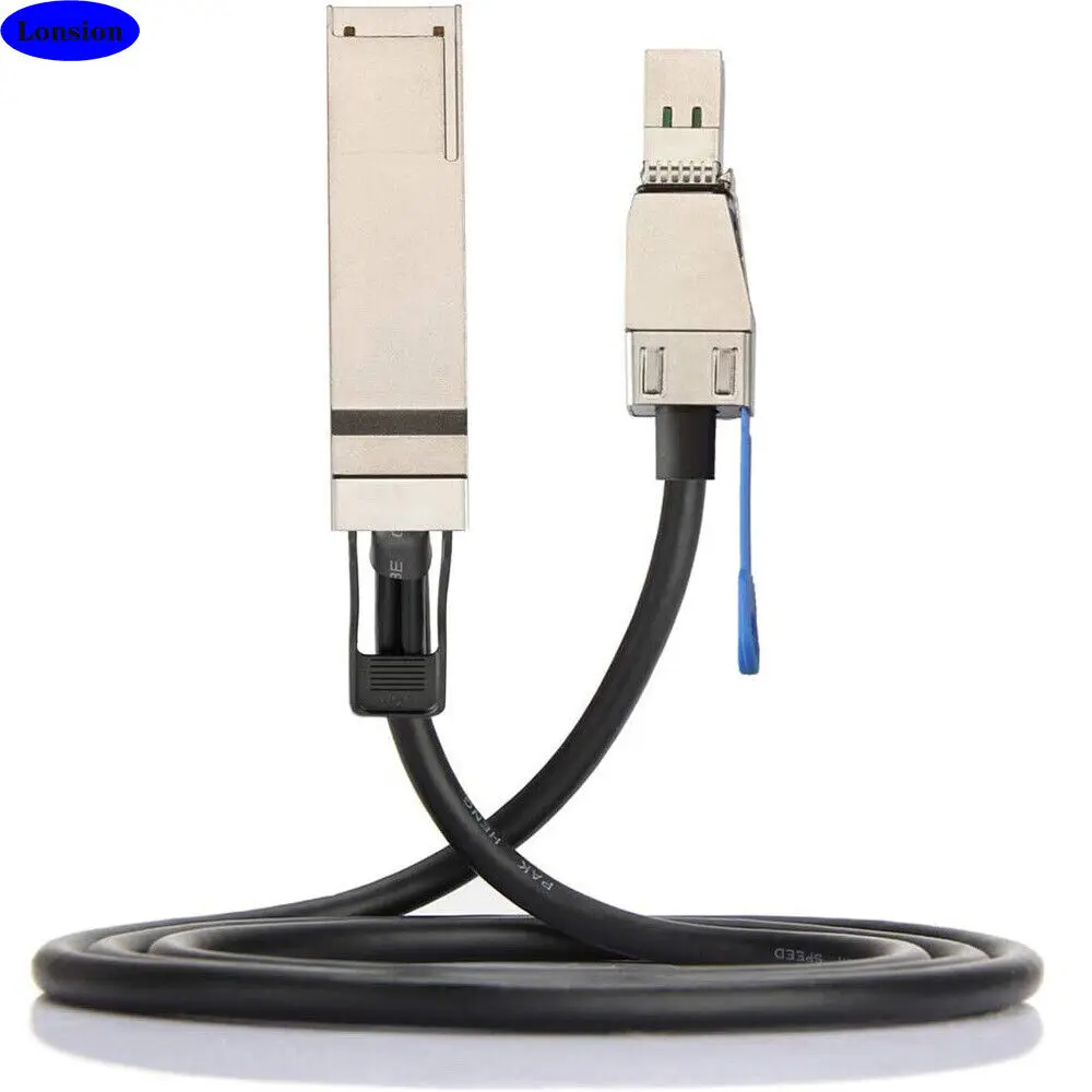 MiniSAS-Cable de conexión HD SFF-8644 a servidor QSFP, 40G, SFF-8436 - imagen 4