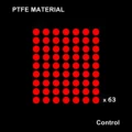 Red PTFE  63dots