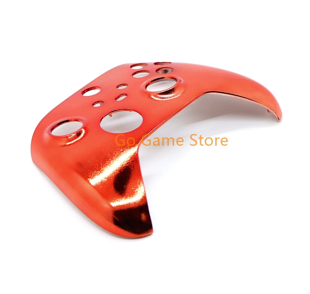 Reemplazo de 1 pieza para controlador Xbox Series S X, carcasa cromada, carcasa frontal, funda superior, piel - imagen 5