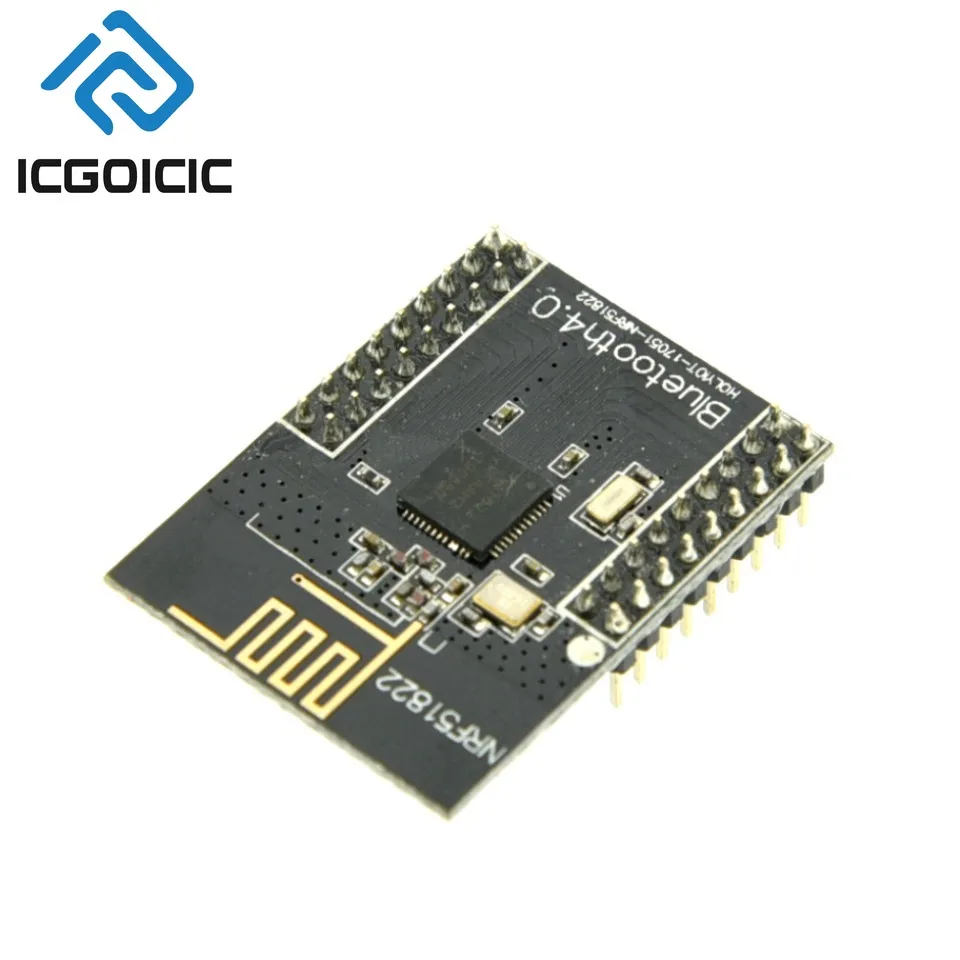 Módulo nRF51822 BLE 4.0 - Transmisión transparente UART de bajo consumo de 2,4 GHz para Arduino STM32
