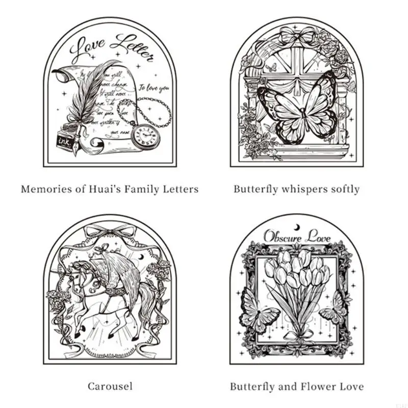 Clip papel nota Retro, Clips página marcadores Metal, organizador documentos, abrazadera diario para 2 - imagen 5