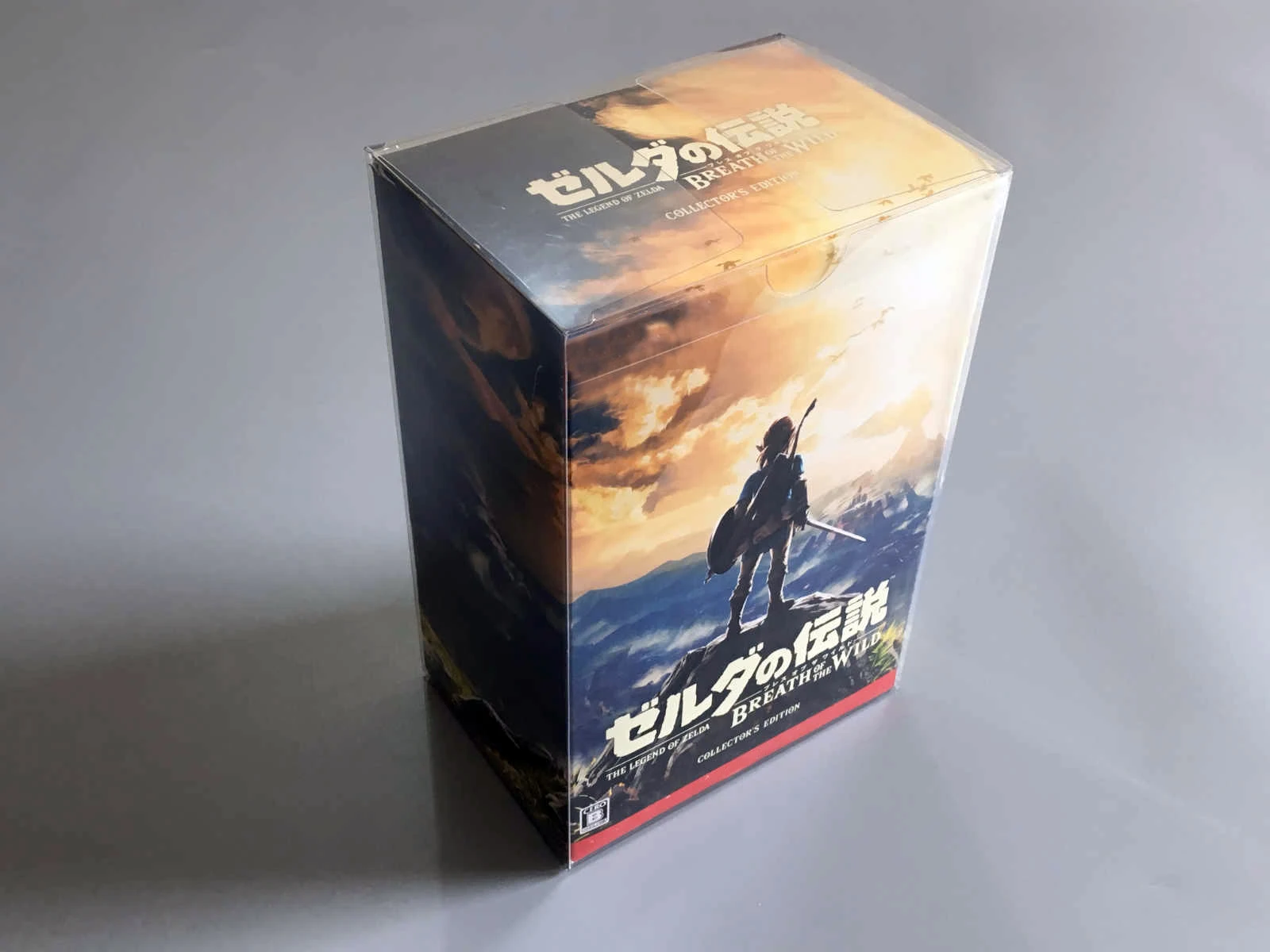 Protector de caja para NS Amiibo Legend of Zelda: Breath of the Wild, edición de coleccionista, vitrina transparente, solo JP, 1 caja - imagen 3