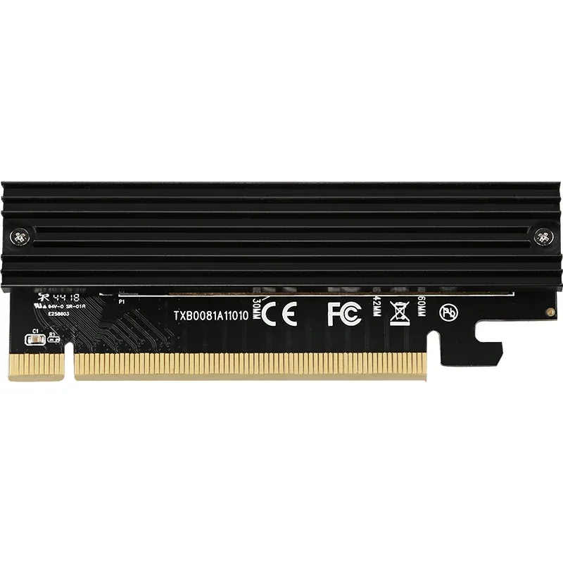 Tarjeta adaptadora M.2 a pcie x16, adaptador pci-e a M2, adaptador NVMe NGFF SSD, interfaz de llave M, tarjeta de expansión 2230 2242 2260 2280 - imagen 3