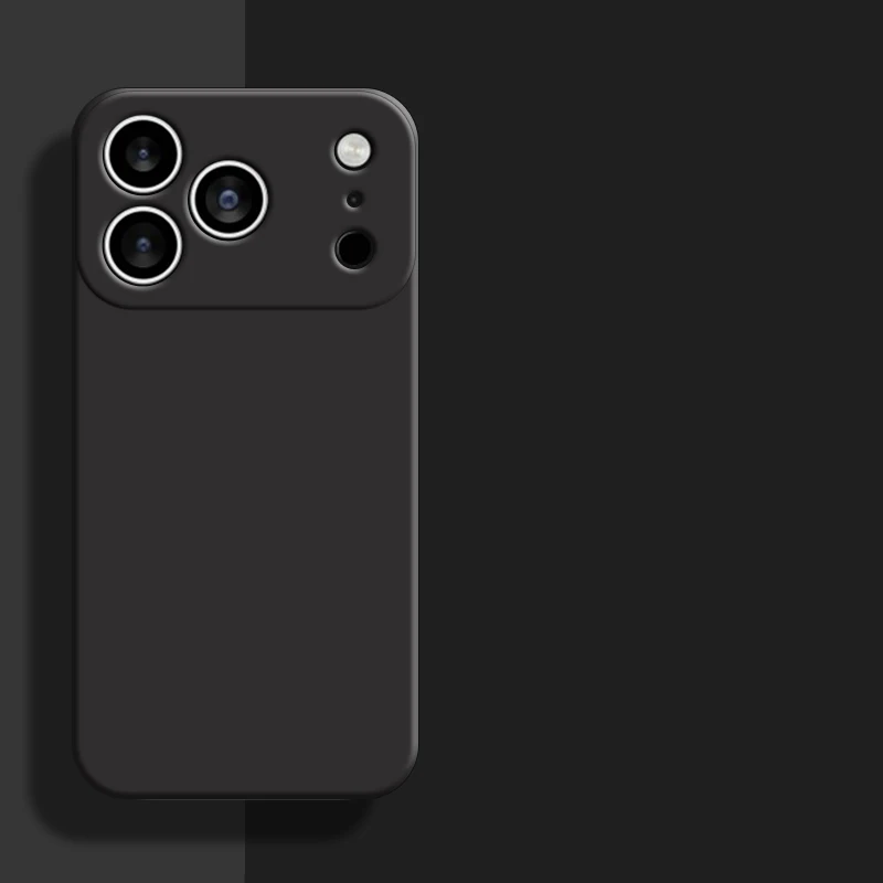 Para iPhone 17 Pro Max funda para iPhone 17 Air 16 16e 15 14 13 12 mini 11 Pro X XR Xs Max 7 8 Plus funda de silicona mate - imagen 2