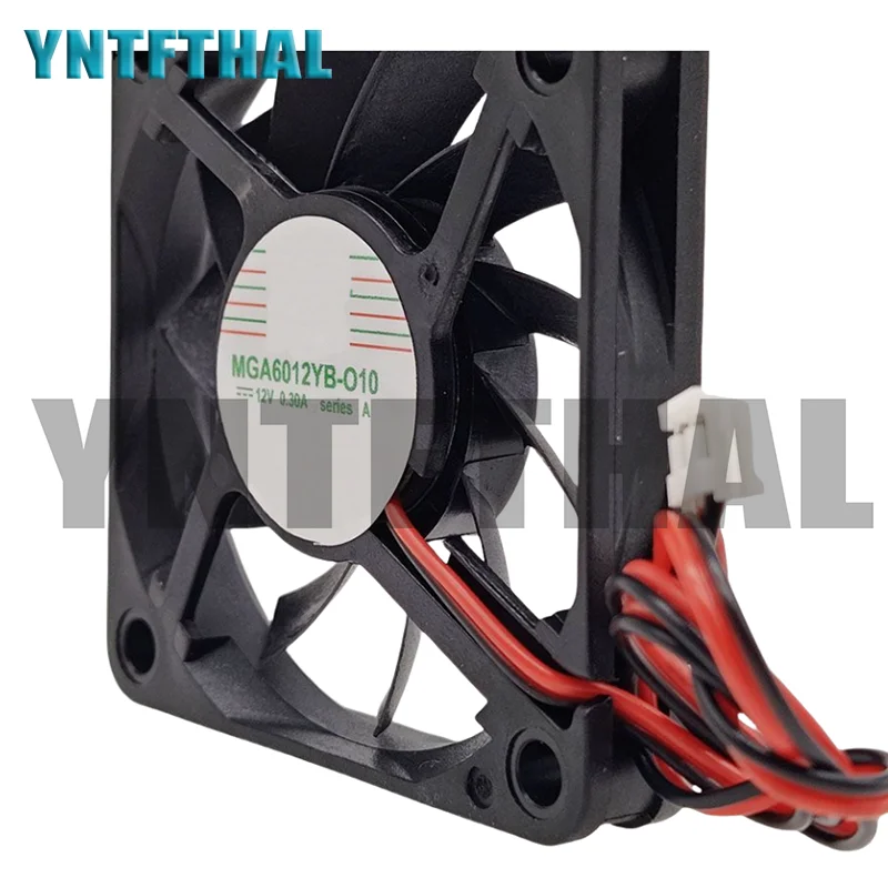 NUEVO MGA6012YB-O10 12V 0.30A 6CM 6010 Ventilador de refrigeración silencioso 6 CM - imagen 2