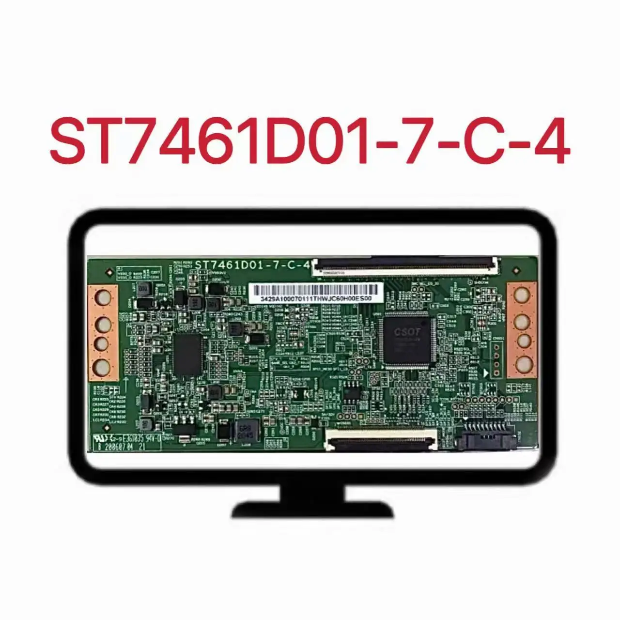 Original Logic Board ST7461D01-7-C-4 4K Soft Port Screen SG4251D01-1 - imagen 2
