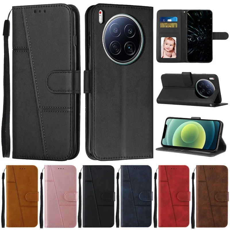 Para Tecno Camon 40 Premier funda con tapa tipo billetera para libro para Coque Tecno Camon 40 premier CM8 Funda protectora de cuero para teléfono Fundas
