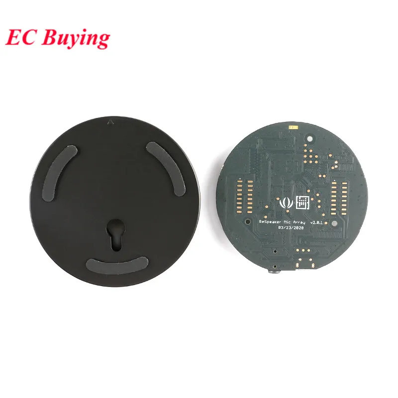 Seeed ReSpeaker-matriz de micrófono USB V2.0, 2 micrófonos de campo lejano, placa de desarrollo de reconocimiento de voz inteligente, acústica - imagen 5
