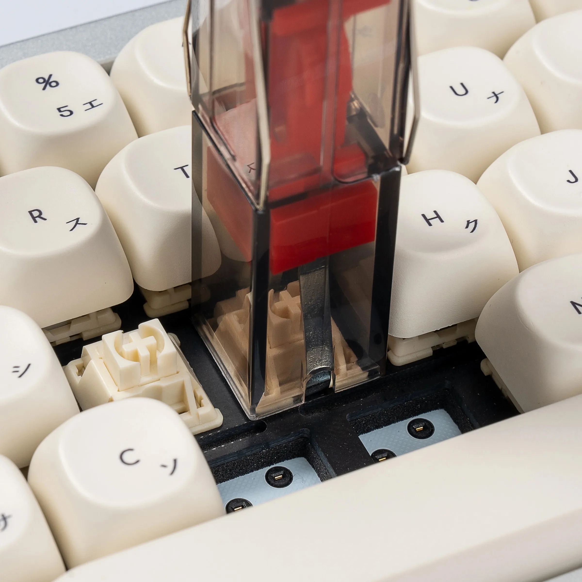 Extractor de interruptores, extractor de teclas personalizado, intercambiable en caliente, removedor de eje, limpiador de teclado para teclados mecánicos, Kit DIY - imagen 5