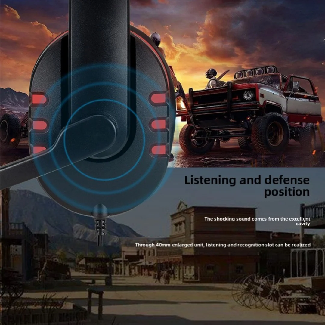 Auriculares para juegos con cable WIFIT con conector de 3,5 mm adecuados para juegos de computadora, chat de PC y micrófono, plug and play - imagen 5